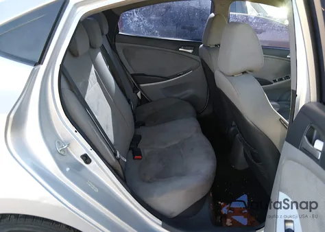 2014 Hyundai Accent Gls z USA, uszkodzony, nr VIN KMHCT4AE7EU652826